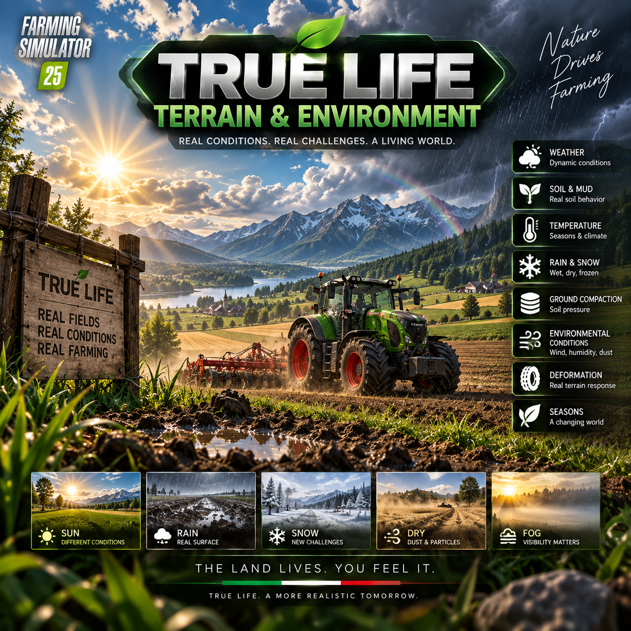 TRUE LIFE — TERRAIN & ENVIRONMENT